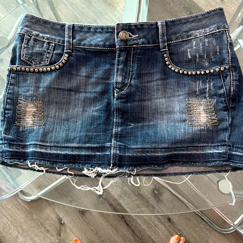Guess Jean Skirt